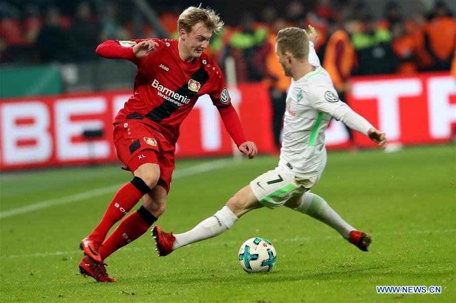 (SP)GERMANY-LEVERKUSEN-SOCCER-GERMAN CUP-LEVERKUSEN VS BREMEN