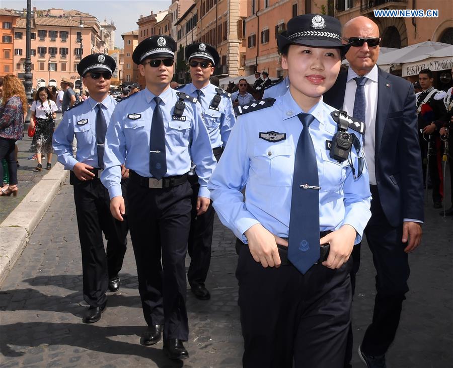 ITALY-ROME-CHINA-POLICE-COOPERATION