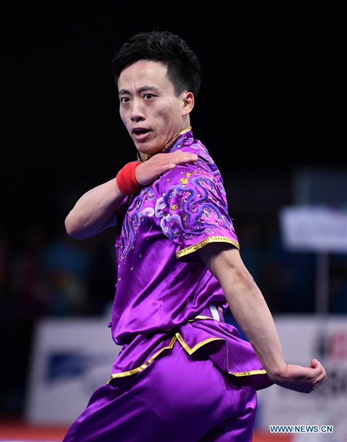 (SP)INDONESIA-JAKARTA-ASIAN GAMES-WUSHU-MEN&rsquo;S CHANGQUAN