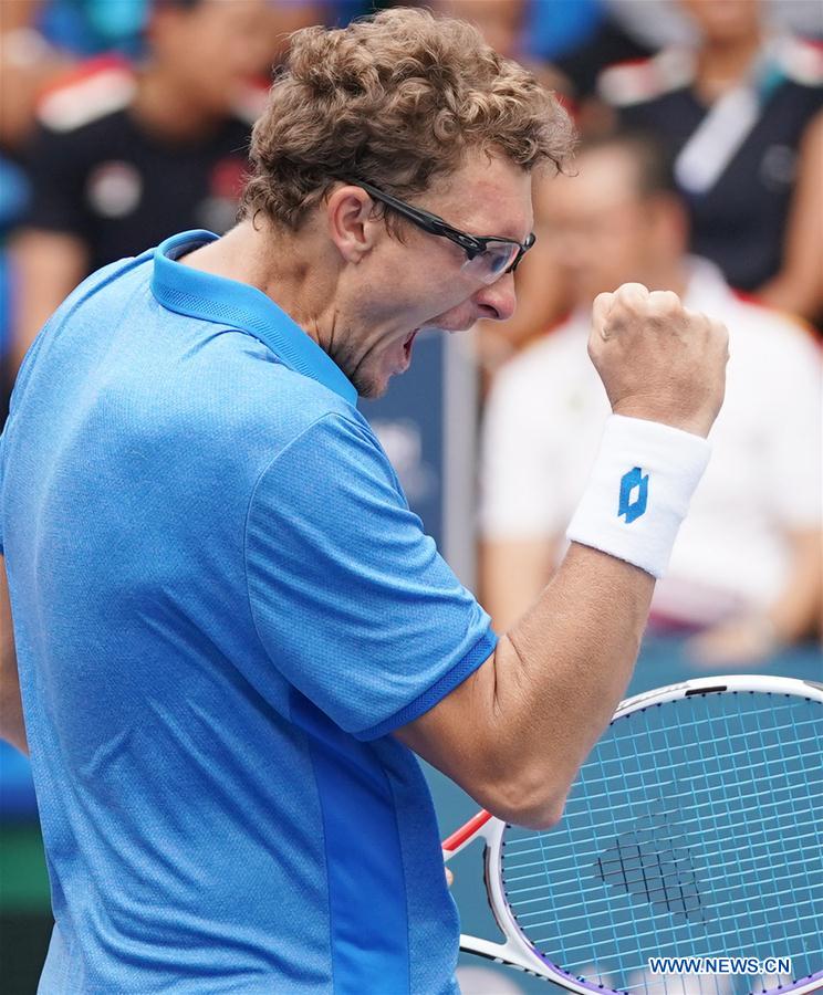 (SP)INDONESIA-PALEMBANG-ASIAN GAMES-TENNIS-MEN&rsquo;S SINGLE-FINAL