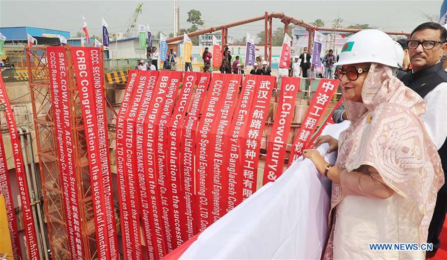 BANGLADESH-CHATTOGRAM-CHINA FUNDED-RIVER TUNNEL