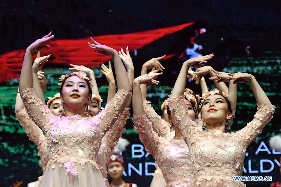 KUWAIT-HAWALLI GOVERNORATE-KYRGYZSTAN-CULTURAL SHOW