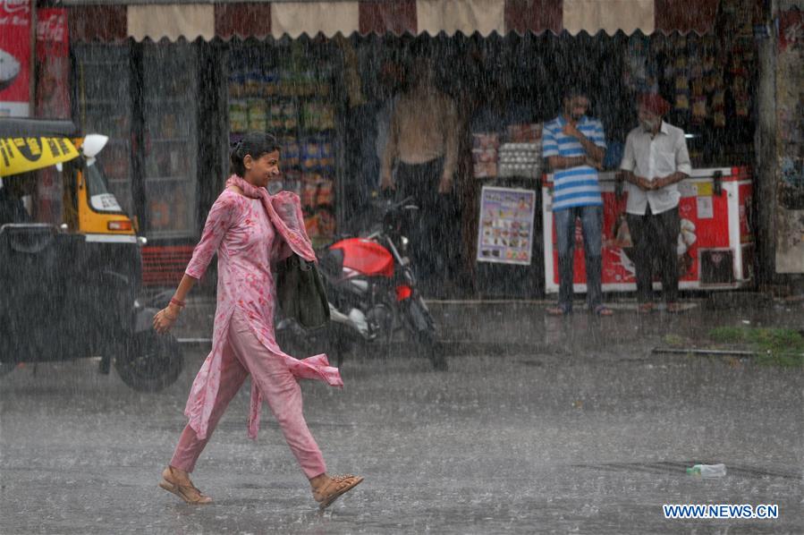 KASHMIR-JAMMU-MONSOON RAIN