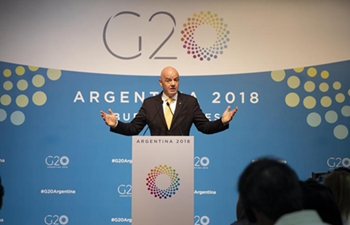 In pics: FIFA President attends press conference at G20 summit
