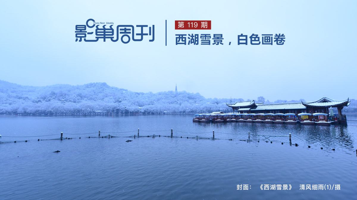 【影巢周刊】西湖雪景，白色畫卷