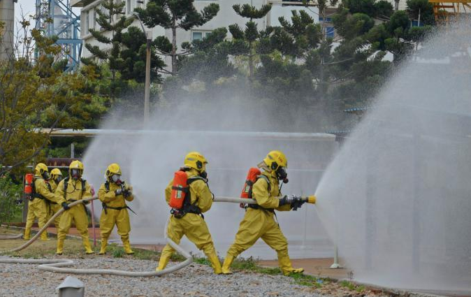 福建泉州開展?；飞a安全事故綜合演練