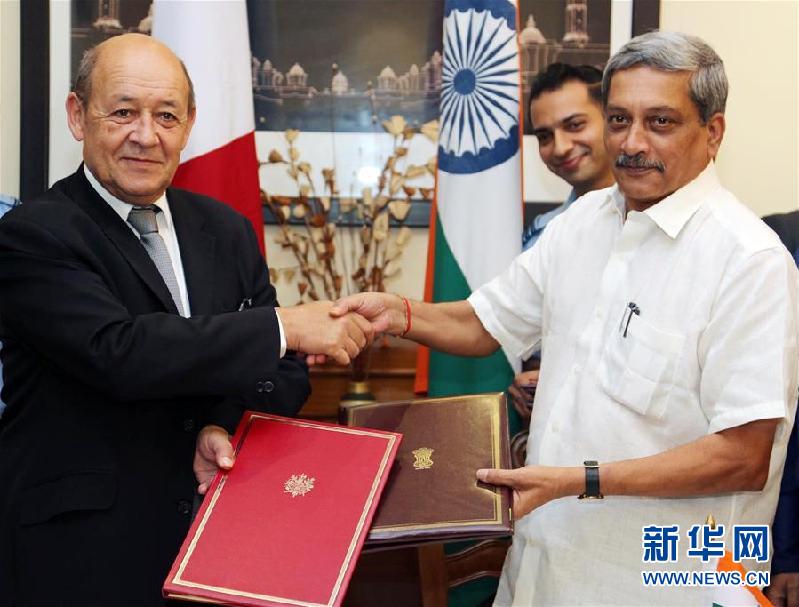 （國際）印度購買法&ldquo;陣風&rdquo;戰斗機協議正式簽訂