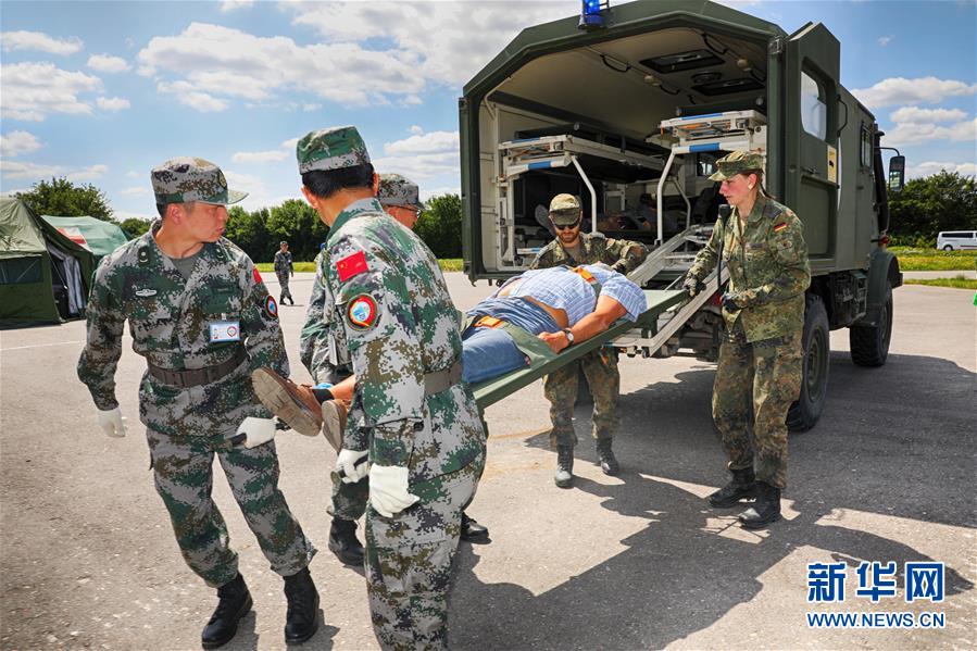 （國際&middot;圖文互動）（1）向?qū)崙?zhàn)化聚焦　向深度融合拓展&mdash;&mdash;中德&ldquo;聯(lián)合救援-2019&rdquo;衛(wèi)勤實兵聯(lián)合演習(xí)亮點回眸