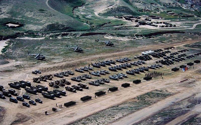 馮凱旋作品：直擊&ldquo;聯合&mdash;2003&rdquo;反恐軍事演習