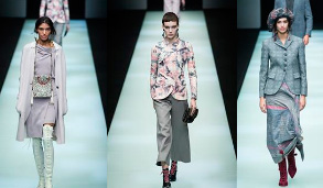 米蘭時裝周：喬治&middot;阿瑪尼發布秋冬女裝新品