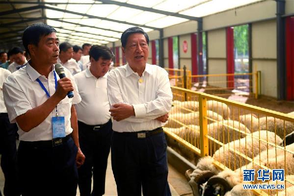 (時(shí)政)張平率中央代表團(tuán)四分團(tuán)赴巴彥淖爾慰問各族干部群眾