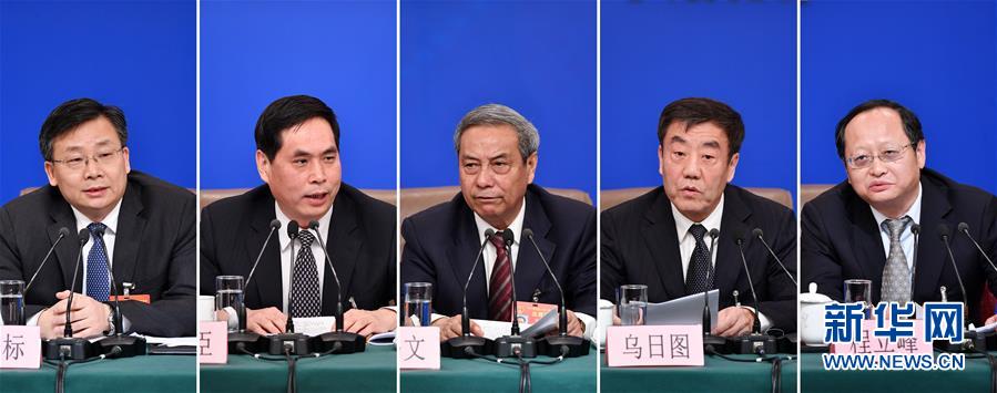 （兩會&middot;XHDW）（13）全國人大相關負責人就&ldquo;人大立法工作&rdquo;答記者問