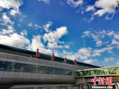 資料圖：烏魯木齊國際機場。 新疆機場集團供圖