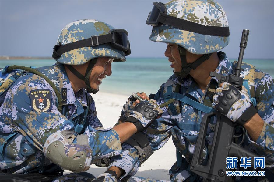 (壯麗70年·奮斗新時代·新華全媒頭條·圖文互動)(7)“你在我的航程上,我在你的視線里”——走進(jìn)海軍西沙中建島官兵的五彩世界