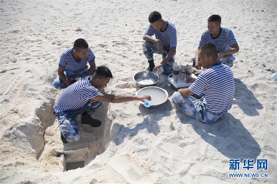 (壯麗70年·奮斗新時代·新華全媒頭條·圖文互動)(8)“你在我的航程上,我在你的視線里”——走進(jìn)海軍西沙中建島官兵的五彩世界