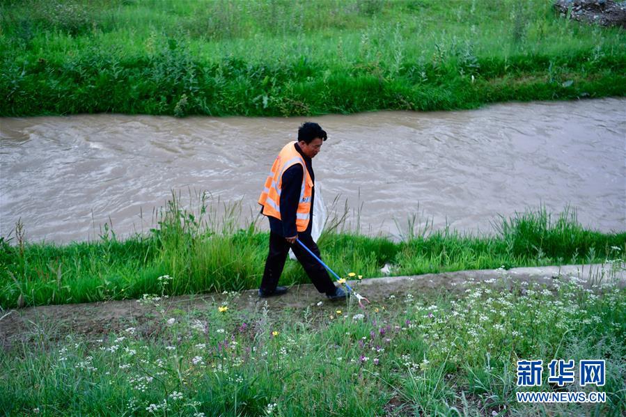 (圖文互動(dòng))(1)青海互助:送走污水,迎來碧波