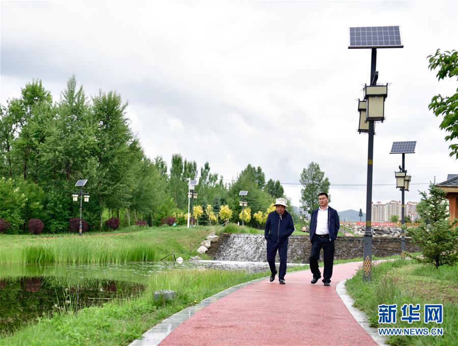 （圖文互動）（2）青海互助：送走污水，迎來碧波