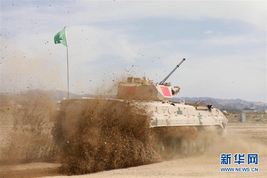 （圖文互動(dòng)）（3）&ldquo;國(guó)際軍事比賽-2019&rdquo;：中國(guó)參賽隊(duì)刷新&ldquo;蘇沃洛夫突擊&rdquo;步戰(zhàn)車組單車賽紀(jì)錄