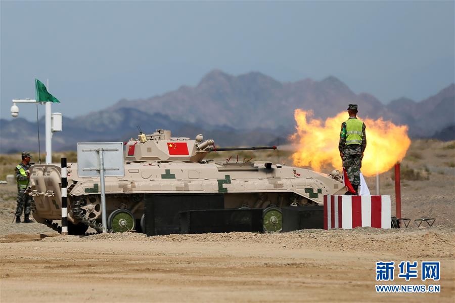 （圖文互動）（6）&ldquo;國際軍事比賽-2019&rdquo;：中國參賽隊刷新&ldquo;蘇沃洛夫突擊&rdquo;步戰(zhàn)車組單車賽紀錄