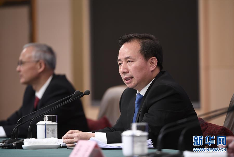 （兩會&middot;XHDW）（8）生態環境部部長李干杰就&ldquo;打好污染防治攻堅戰&rdquo;答記者問