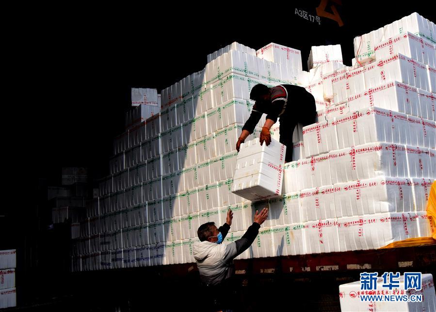 （聚焦疫情防控&middot;圖文互動）（4）吃的東西充足，做點花樣菜吧！&mdash;&mdash;中部地區最大農產品批發市場見聞 