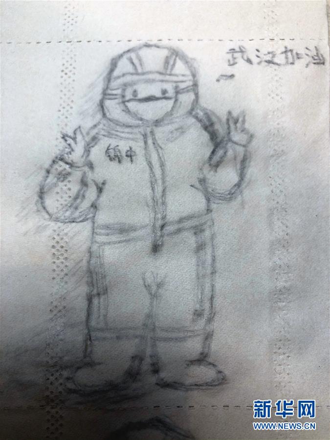 （聚焦疫情防控&middot;圖文互動）（3）&ldquo;畫&rdquo;淺情深：一線護(hù)士手繪戰(zhàn)&ldquo;疫&rdquo;點滴