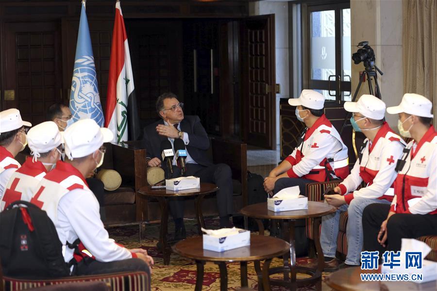 （國際疫情&middot;圖文互動）（2）通訊：經驗豐富裝備精良 中國專家組在伊拉克助力抗疫