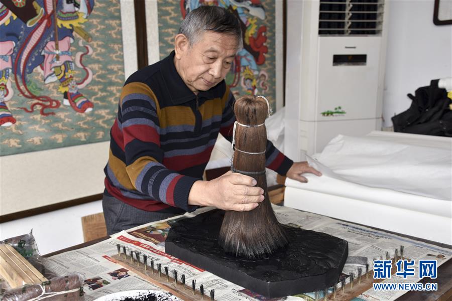 (圖文互動)(2)楊柳青青柳色新 楊柳青年畫煥發新的生命力