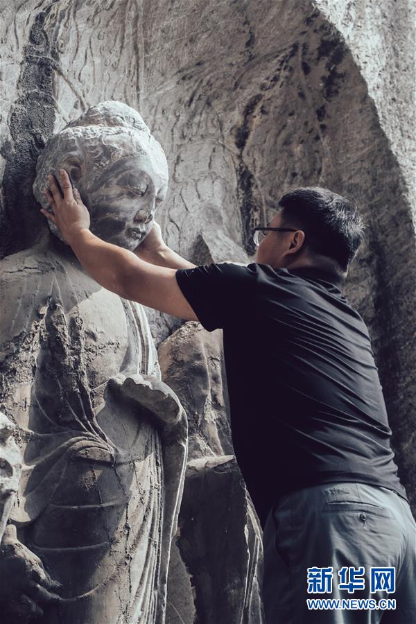 （圖文互動(dòng)）（2）合體了，龍門石窟流散佛首首次實(shí)現(xiàn)&ldquo;數(shù)字復(fù)位&rdquo;