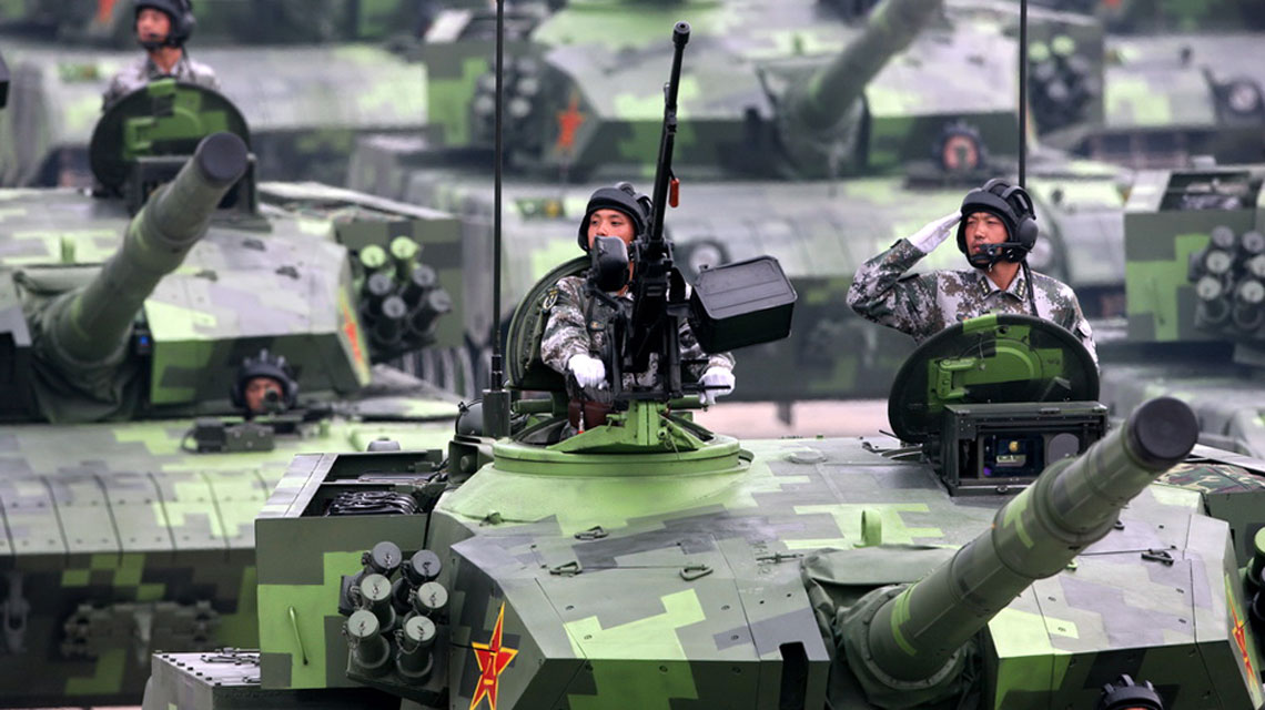 威風凜凜！歷屆閱兵中的中國坦克兵