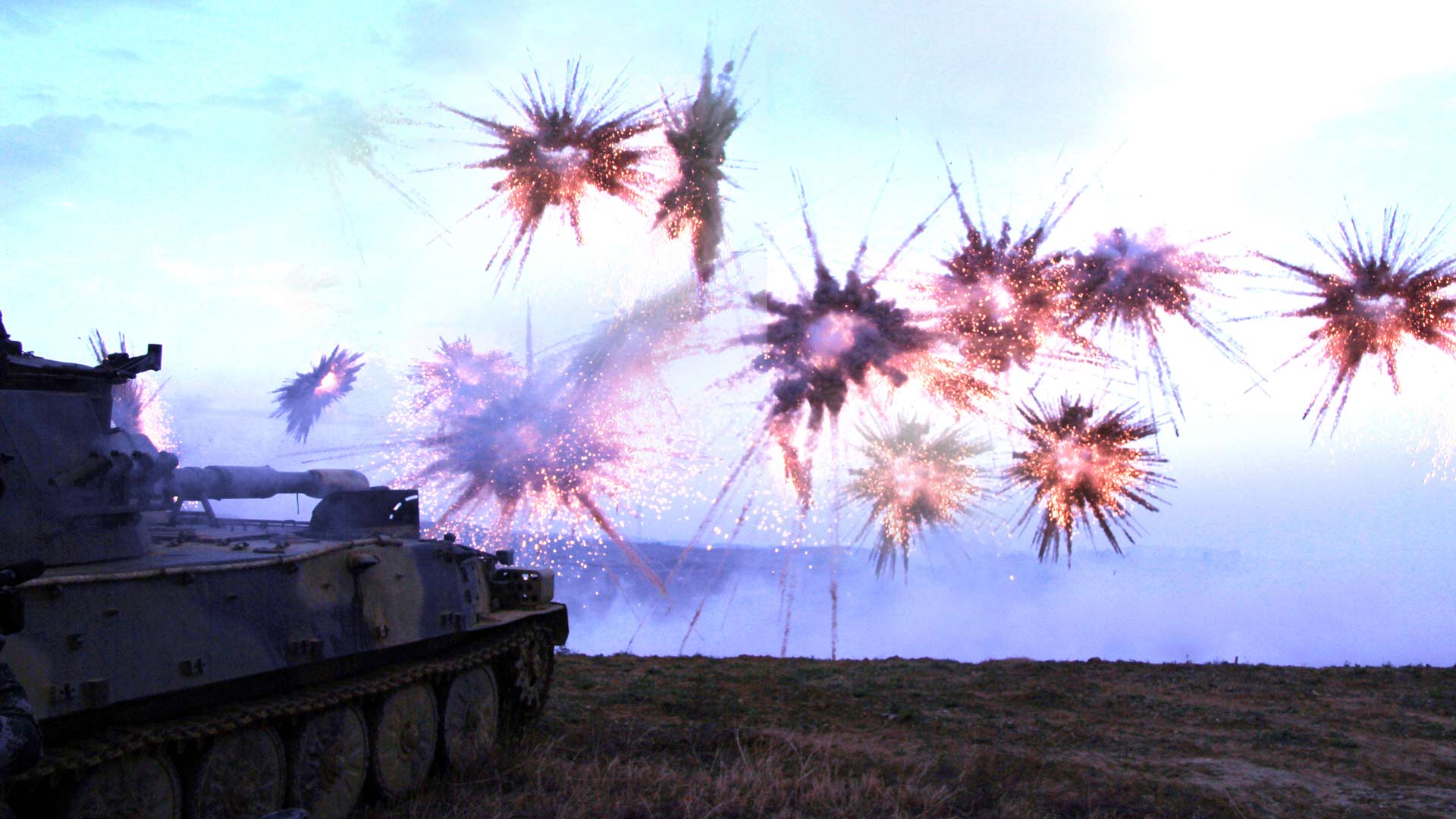 強軍路上，神府紅軍勇往直前