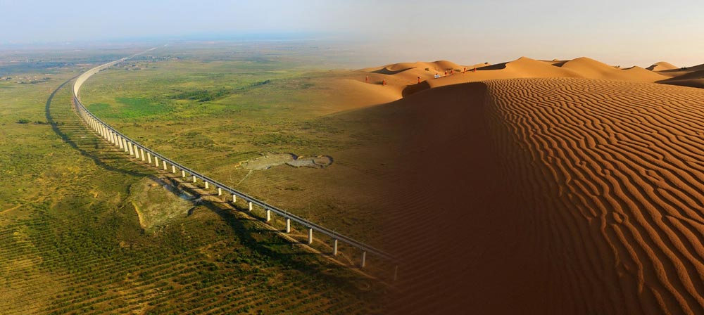 【高清圖集】&ldquo;昨日荒沙地，今日聚寶盆&rdquo;