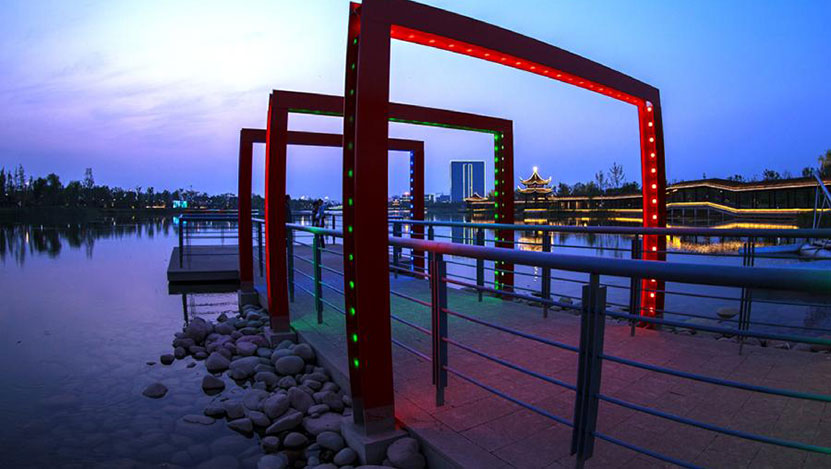 江蘇泰興：生態修復 &ldquo;詩化&rdquo;岸線