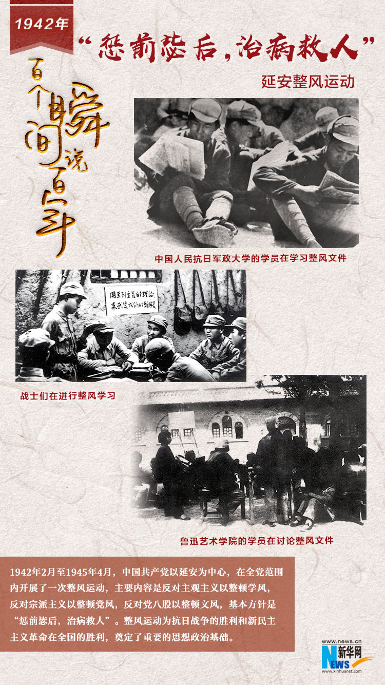 1942，&ldquo;懲前毖后，治病救人&rdquo;