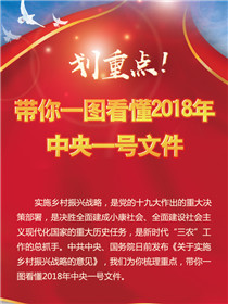 劃重點！帶你一圖看懂2018年中央一號文件
