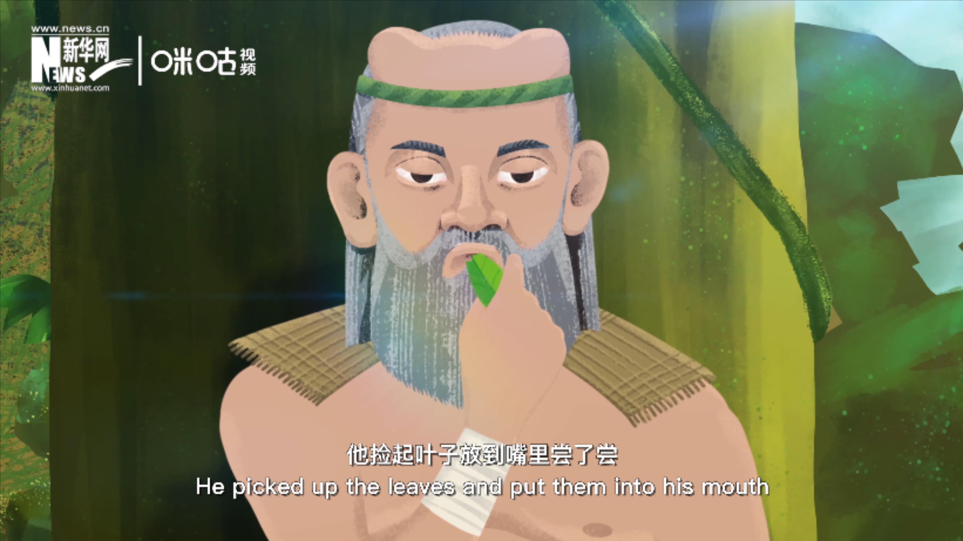 相傳，神農在嘗百草的過程中發(fā)現(xiàn)了茶