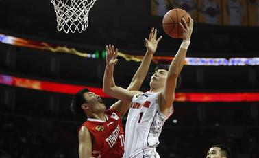 籃球&mdash;&mdash;CBA：廣東東莞銀行對(duì)陣青島國信雙星