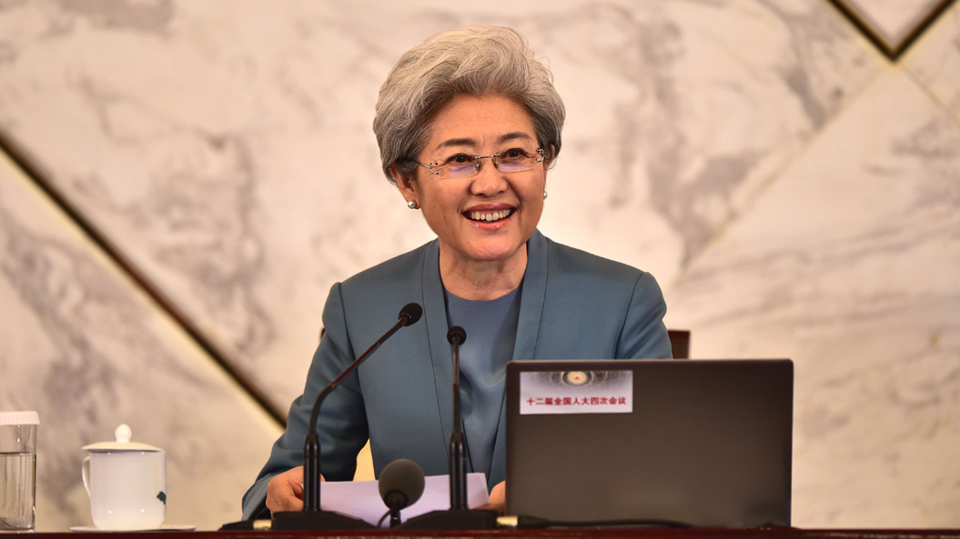 大會(huì)發(fā)言人傅瑩回答記者提問(wèn)