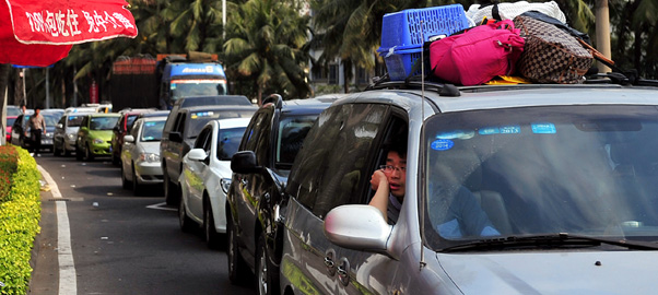 海南春節自駕游遭遇&ldquo;出島難&rdquo;