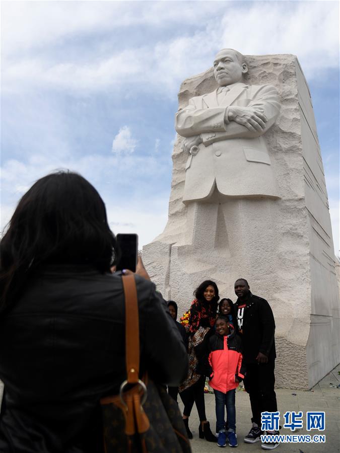 （國際）（1）美國紀念民權領袖馬丁&middot;路德&middot;金逝世50周年