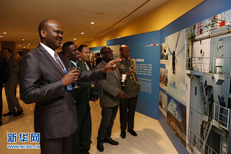 (國際·圖文互動(dòng))(1)“維護(hù)世界和平的中國軍隊(duì)”主題展覽在聯(lián)合國總部開幕