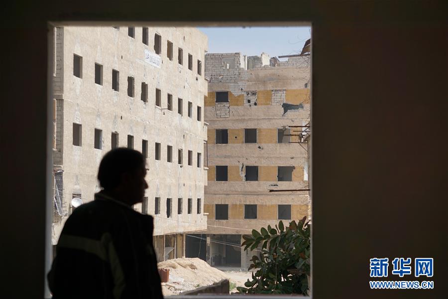 （國際&middot;圖文互動）（3）通訊：敘利亞危機爆發8周年：廢墟中&ldquo;療傷&rdquo;的東古塔