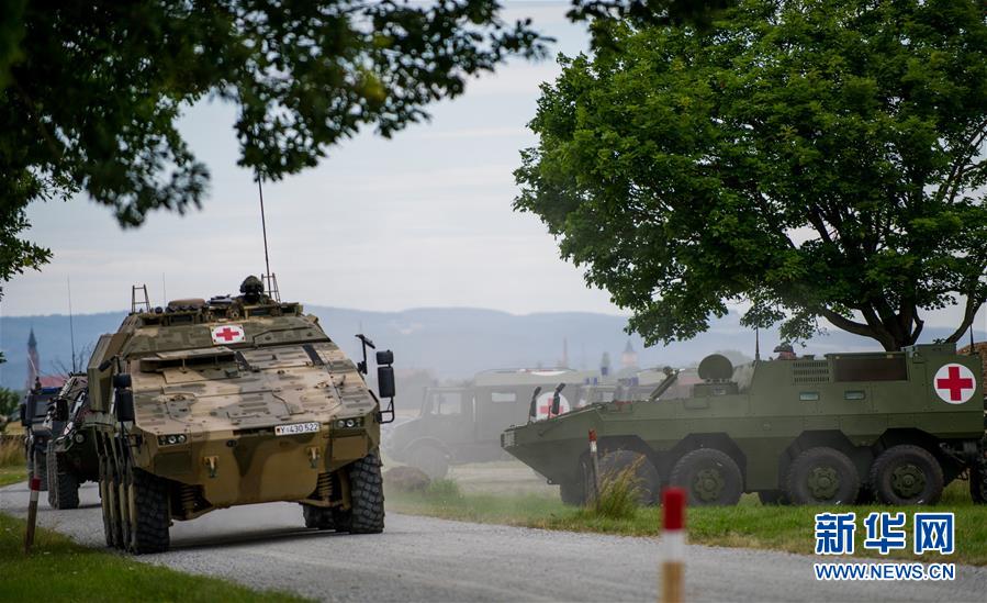 (國際·圖文互動)(5)中德“聯合救援—2019”衛勤實兵聯合演習開始整合訓練