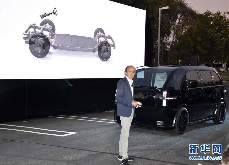 （國際&middot;圖文互動）（1）美國電動汽車公司Canoo新車首發瞄準中美兩大市場