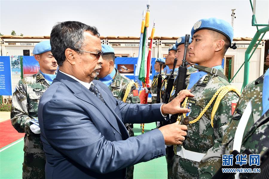 （國際&middot;圖文互動）（1）中國413名維和官兵被聯合國授予&ldquo;和平榮譽勛章&rdquo;