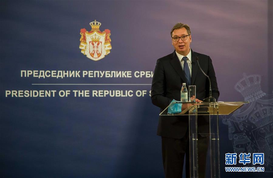 (國(guó)際·圖文互動(dòng))(1)中企簽約塞爾維亞快速路項(xiàng)目