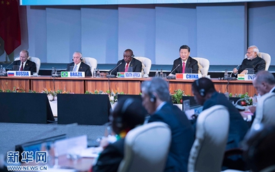 習近平出席&ldquo;金磚+&rdquo;領導人對話會