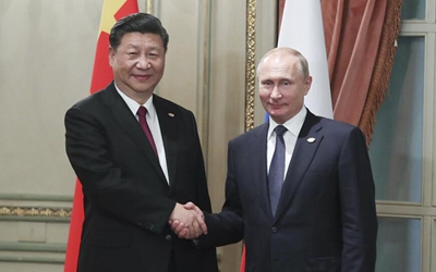 2018年12月1日：習近平會見俄羅斯總統