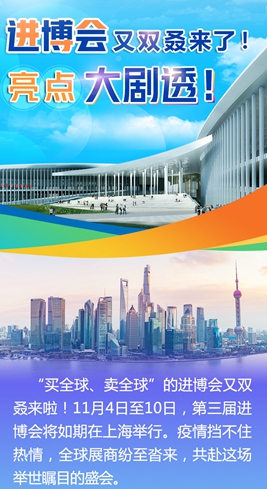 進(jìn)博會(huì)又雙叒來(lái)了！亮點(diǎn)大劇透！