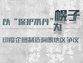 以“保護(hù)不丹”為幌子 印度企圖制造洞朗地區(qū)爭議